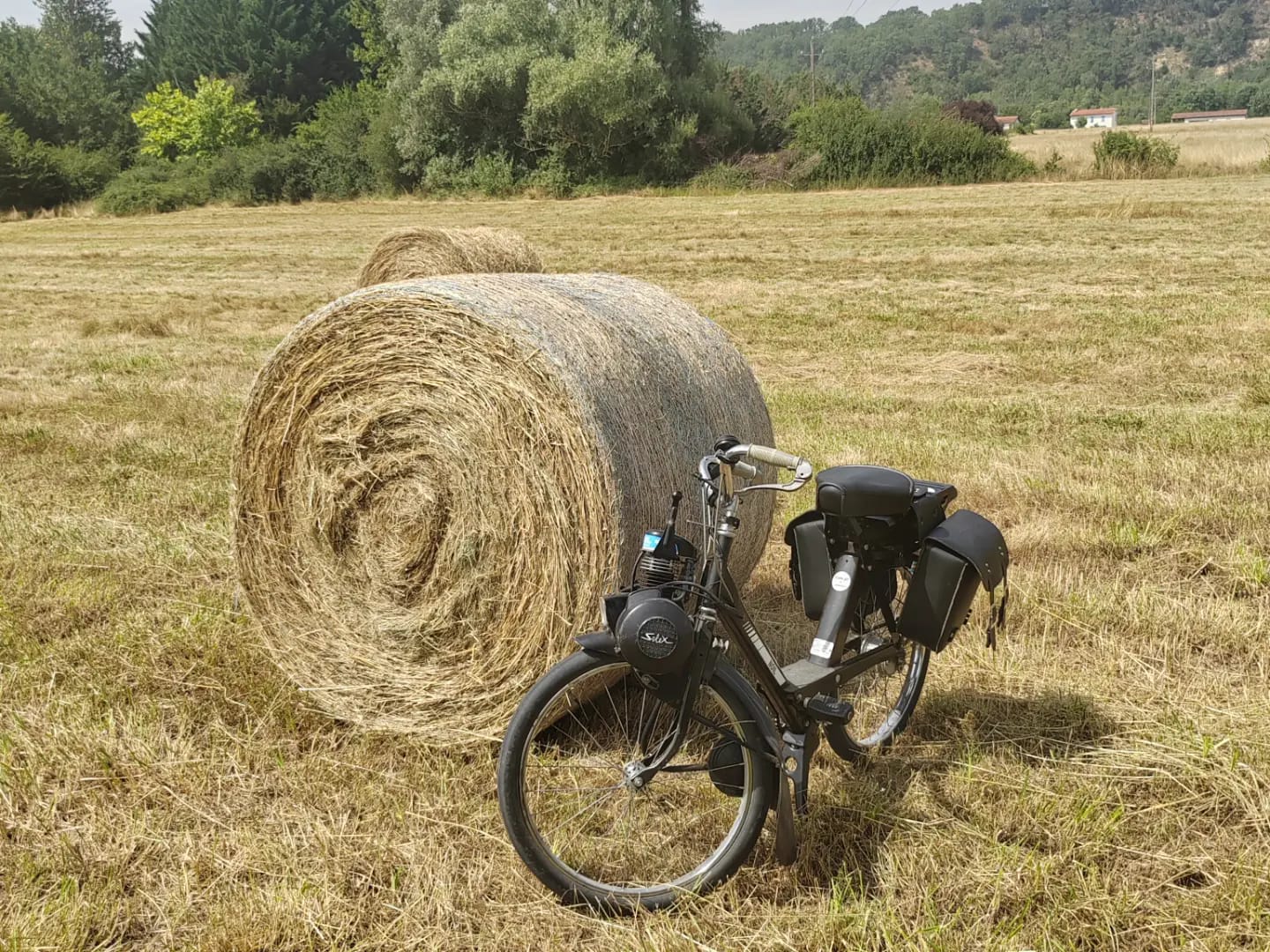 Balade à vélo a la maison de vacance